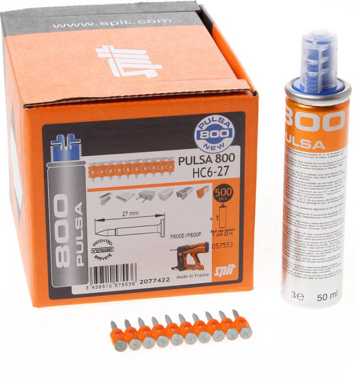 Spit nagels pulsa 800 hc6 22 + gas