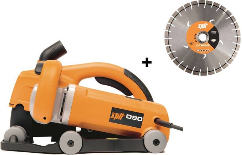 Spit sleuvenzaagmachine D90