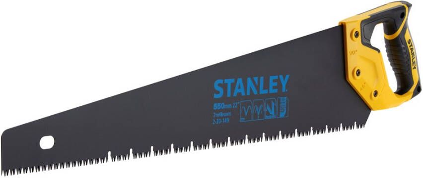 Stanley Handgereedschap JetCut Gipsplatenzaag Appliflon 550mm 7T inch 2-20-149
