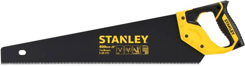 Stanley Handgereedschap Handzaag JetCut SP Appliflon 500mm 7T inch 2-20-151