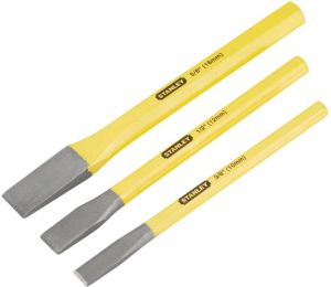 Stanley handgereedschap Koudbeitelset 3Dlg.