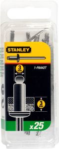 Stanley handgereedschap Popnagels 3X3mm 25 stuks