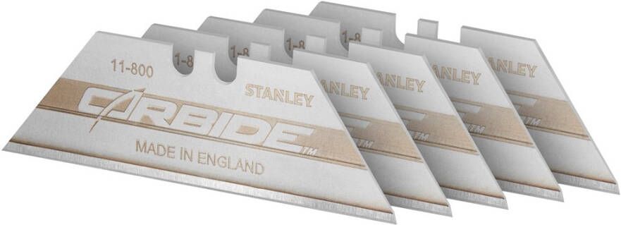 Stanley Handgereedschap Carbide Reservemessen | 5 stuks 0-11-800