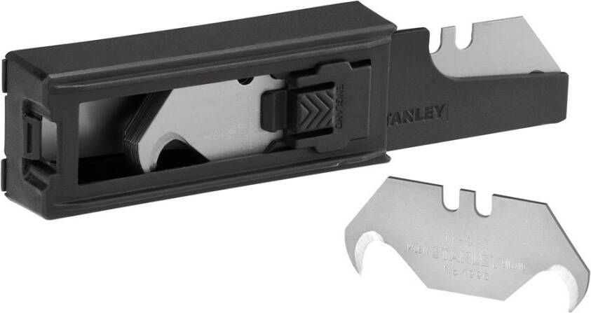 Stanley Handgereedschap Reserve Mesjes 1996 zonder gaten 10 stuks dispenser 2-11-983