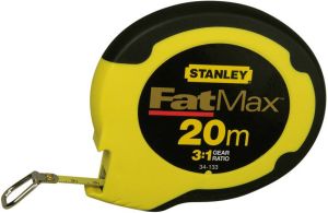 Stanley Handgereedschap Landmeter Fatmax gesloten kast | 20m 9 5mm 0-34-133