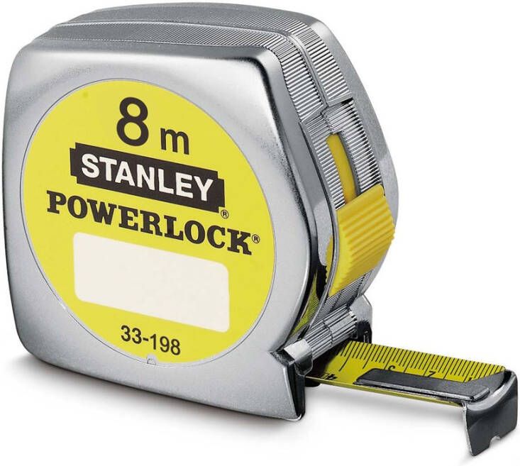 Stanley Handgereedschap Rolbandmaat Powerlock 8 m | 133198 1-33-198