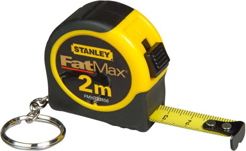 Stanley Handgereedschap FatMax Rolbandmaat 2m Sleutelhanger FMHT1-33856