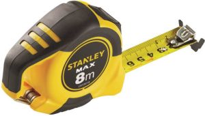 Stanley ROLBANDMAAT MAX MAGNETISCH 8M.