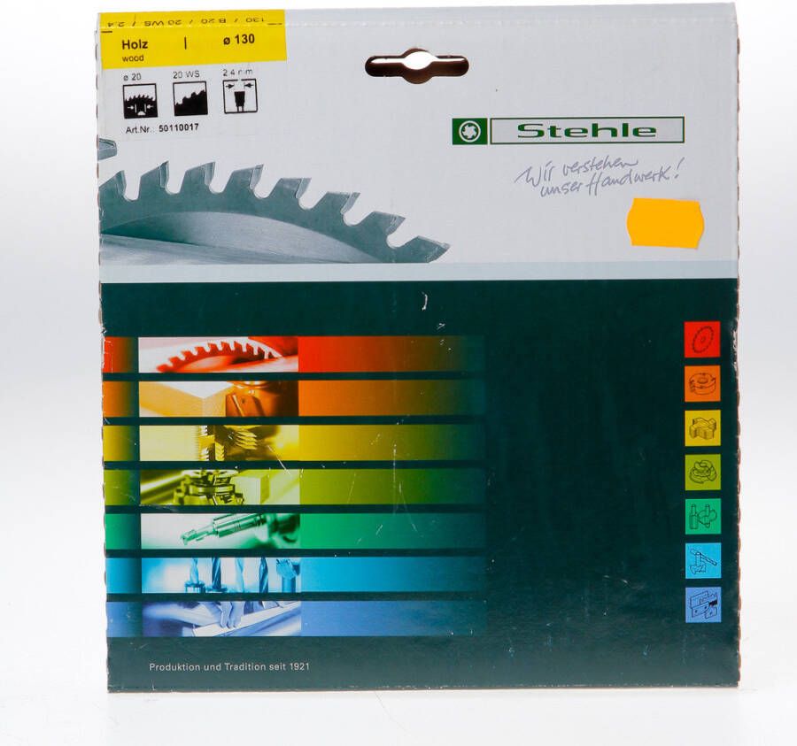 Stehle Cirkelzaagbl. widia 130x20 20t