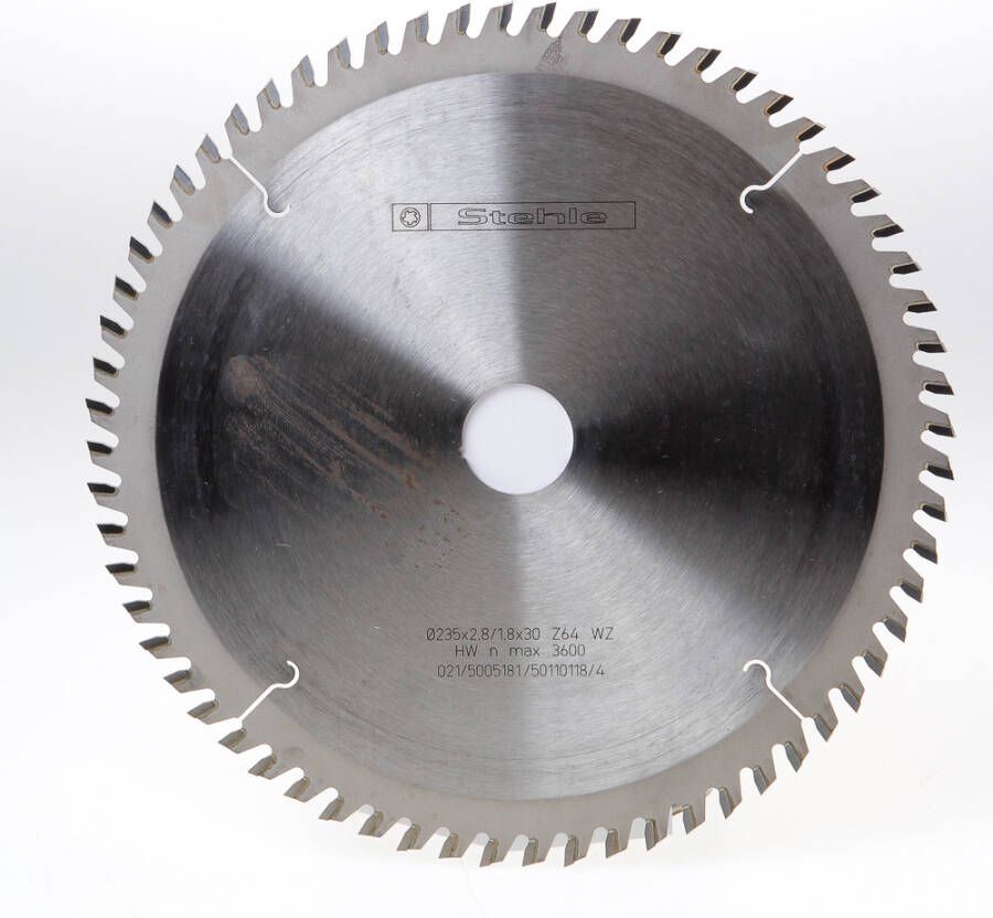 Stehle Cirkelzaagbl. widia 235x30 64t