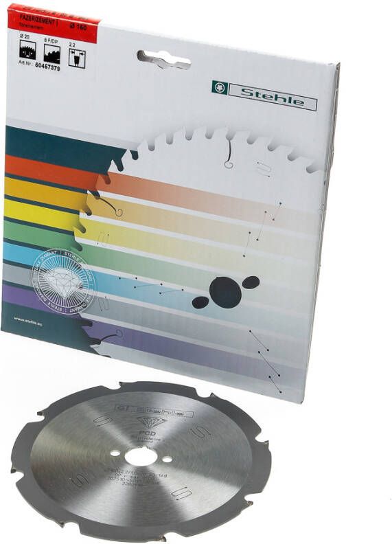 Stehle Cirkelzaagblad FiberCement 160x2.2x20 z=8
