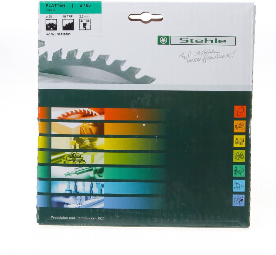 Stehle Cirkelzaagblad mfs 160x20 z=48