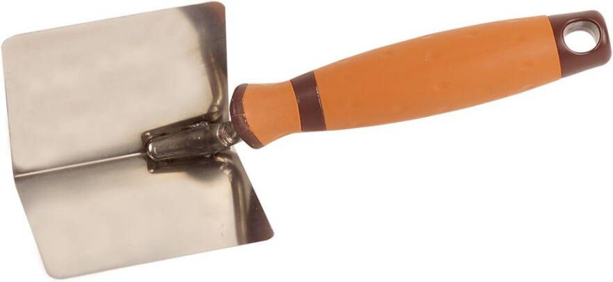Super Prof Eco hoekschop rvs inwendig scherp 80x60mm