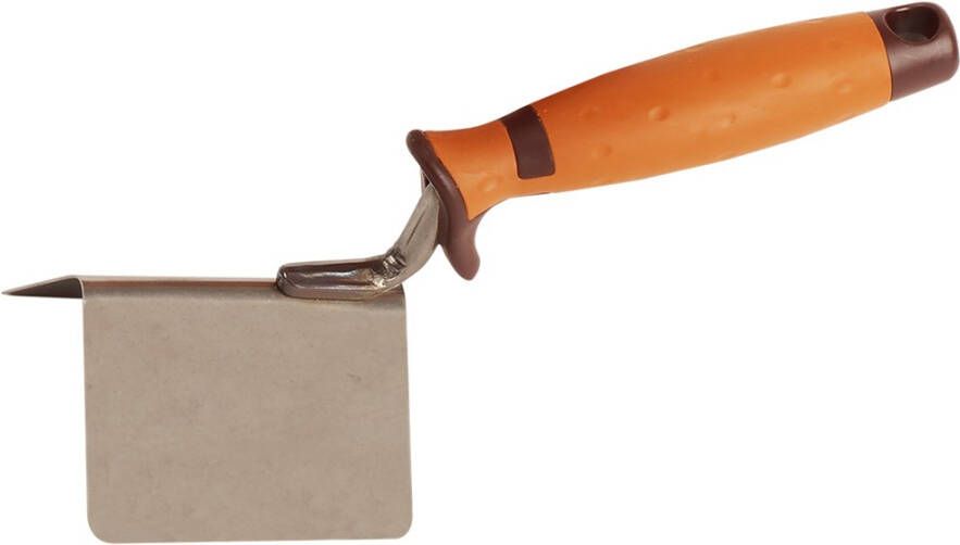 Super Prof Eco hoekschop rvs uitwendig dubbel 8mm 80x60mm