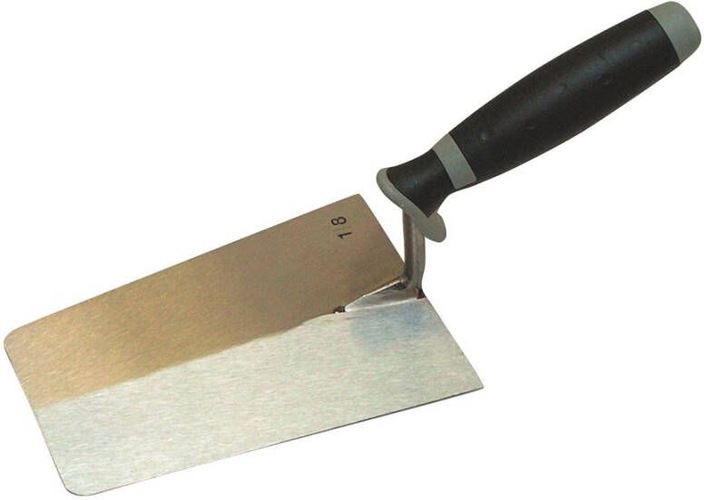 Super Prof stukadoorstroffel rvs 180mm