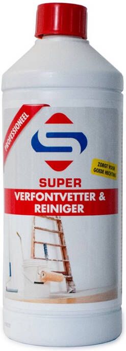 SuperCleaners Retail Super verf ontvetter en reiniger concentraat (1ltr)