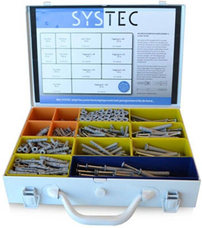 Systec Assortimentskoffer Nylon Plug & Slagplug 8960.60.30306