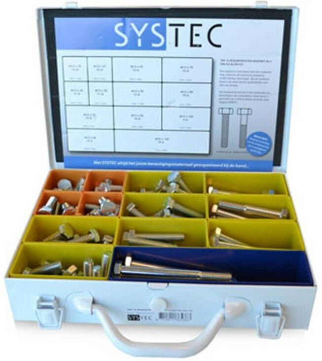 Systec Assortimentskoffer Tap- & Zeskantbout Vz Din933 931 M12 8960.60.30204 - Foto 2
