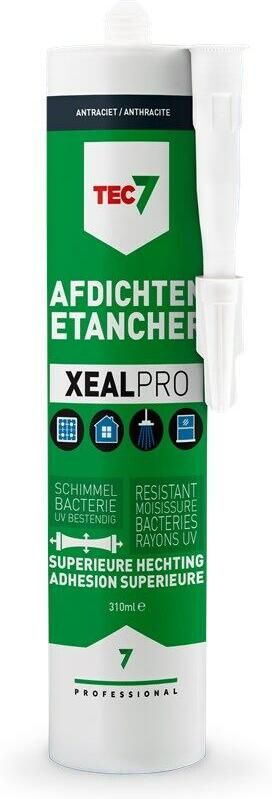 Tec7 XealPro antraciet Patroon 528004000