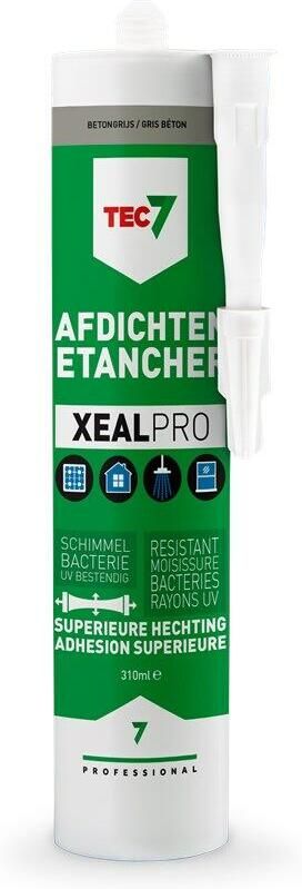 Tec7 XealPro betongrijs Patroon 528005000