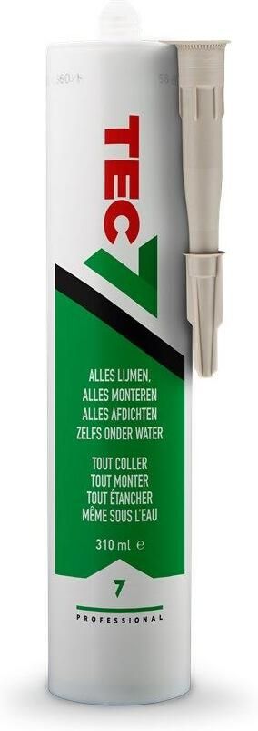 Tec7 patroon Universele kit 310ml Beige 535906000