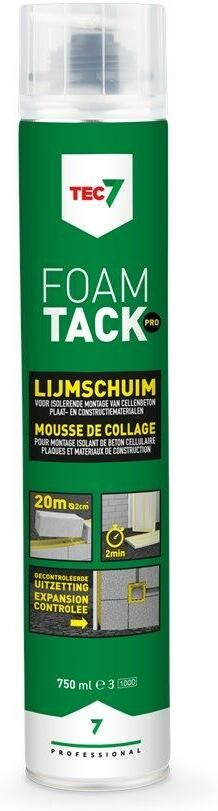 Tec7 FoamTack Pro aerosol 750ml 670009000
