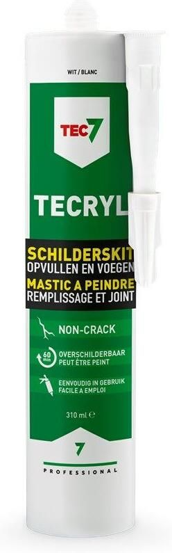 Tec7 Tecryl professionele schilderskit (Acrylaatkit)- 528100000