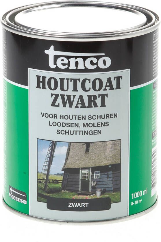 Mtools TENCO HOUTCOAT ZWART 1 L |