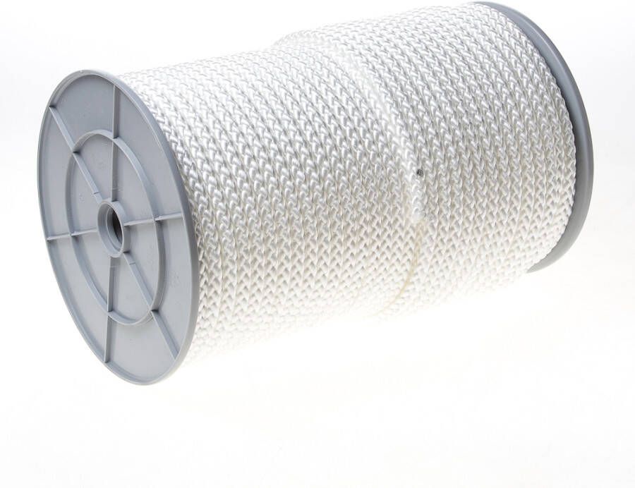 Terpo Nylonkoord wit gevlochten 10 mm