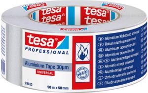 Tesa Aluminiumtape | met liners | lengte 50 m | breedte 50 mm wiel | 6 stuks 63632-00002-00