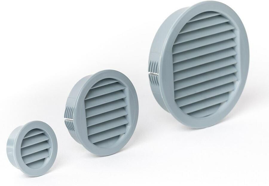 Tilmar Klemrooster grijs t225 gatmaat 25mm dia 30mm