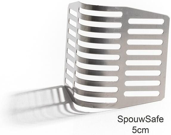 Tilmar Spouwsafe achtervoegrooster rvs 5cm