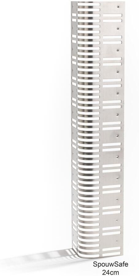 Tilmar Spouwsafe flexigrille voegrooster rvs 24cm