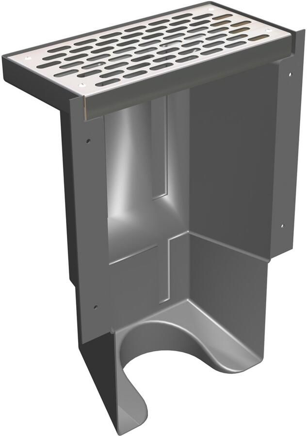 Tilmar Ventilatiebak koekoek T175 met rvs rooster