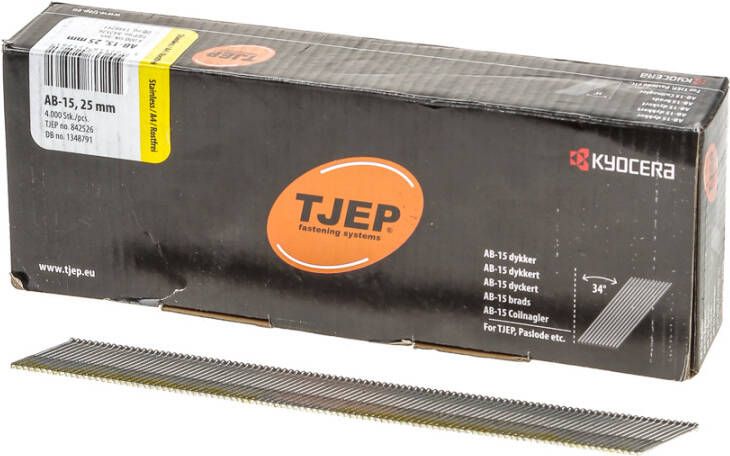 Tjep spijker rvs a2 1.8x25 (4000)