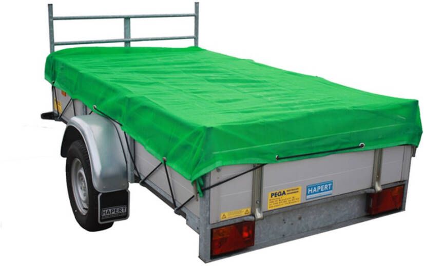 Mtools Konvox Aanhangwnet fijnmazig met elastiek 1 4x2 5m Groen |