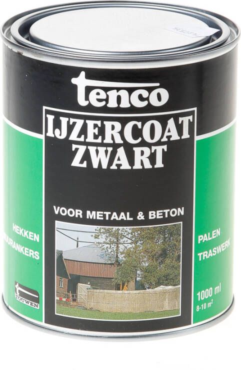 Touwen Tenco ijzercoat zwart 1ltr