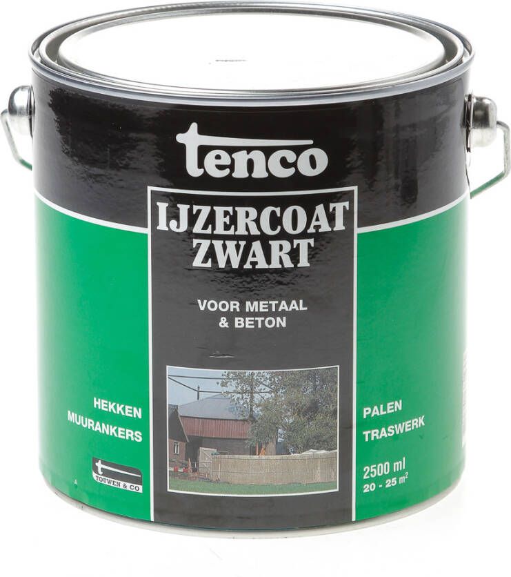 Touwen Tenco ijzercoat zwart 2.5ltr
