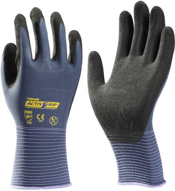 Towa handschoen Activgrip Advance paars zwart mt 11 (XXL)