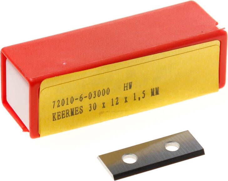 Trasco Keermesje 30x12x1.5 2 zijdig