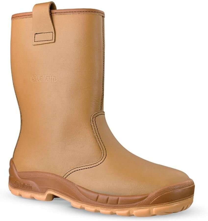 U.Power Winterinstaplaars Jalartic SAS beige S3 SRC EN ISO 20345 AP-23-leer U.PO