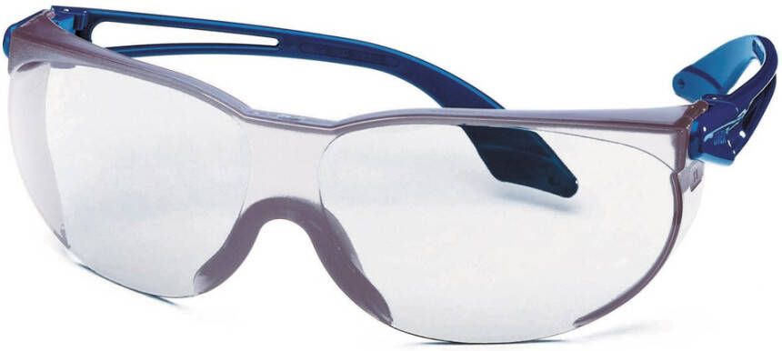 Uvex vh-bril Skylite 9174 blauw met heldere lens