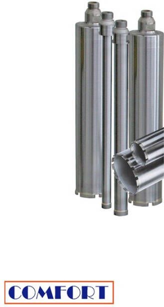 Van voorden Diamantboor Comfortline Silver 61x400mm 1 2 inch natboor