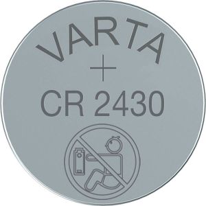Varta Lithium-Knoopcelbatterij CR2430 | 3 V DC | 290 mAh | Zilver | 1 stuks -CR2430