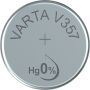 Varta Zilveroxide Batterij SR44 | 1.55 V DC | 155 mAh | Zilver | 1 stuks -V13GS - Thumbnail 1