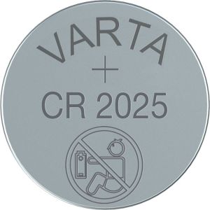 Varta Lithium-Knoopcelbatterij CR2025 | 3 V DC | Zilver | 10 stuks -CR2025