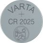 Varta Lithium-Knoopcelbatterij CR2025 | 3 V DC | Zilver | 10 stuks -CR2025 - Thumbnail 2
