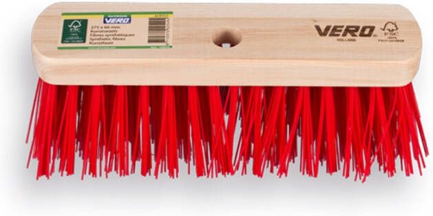 Mtools VERO Straatbezem 28cm 97 rood PPN |