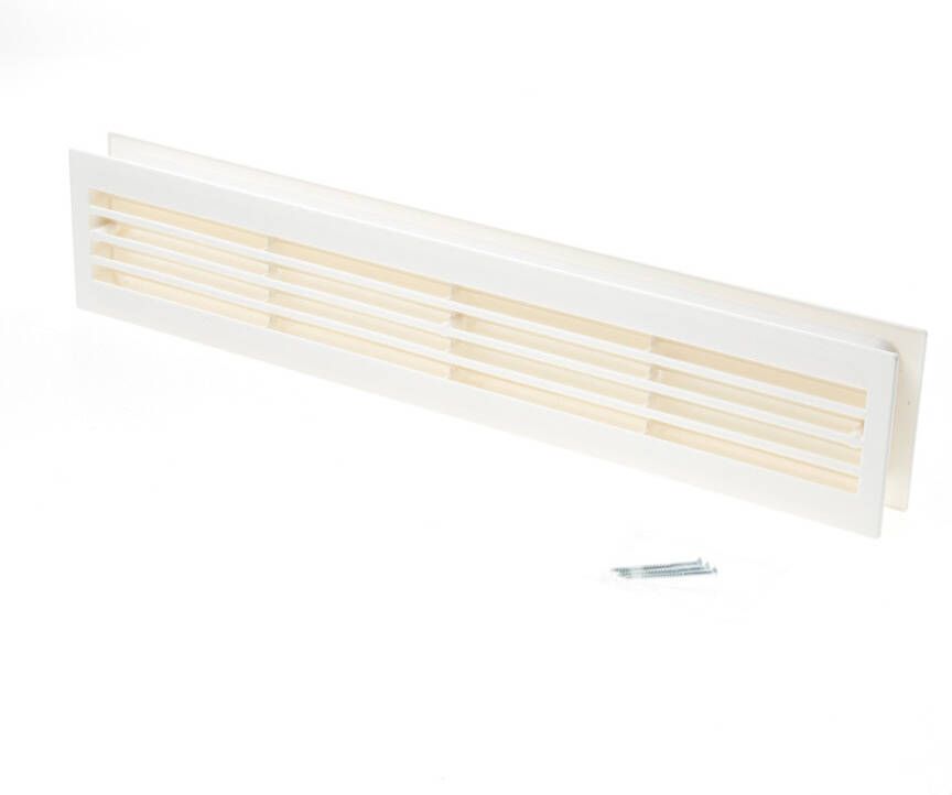Weckx Badkamerrooster 454x90 rh wit