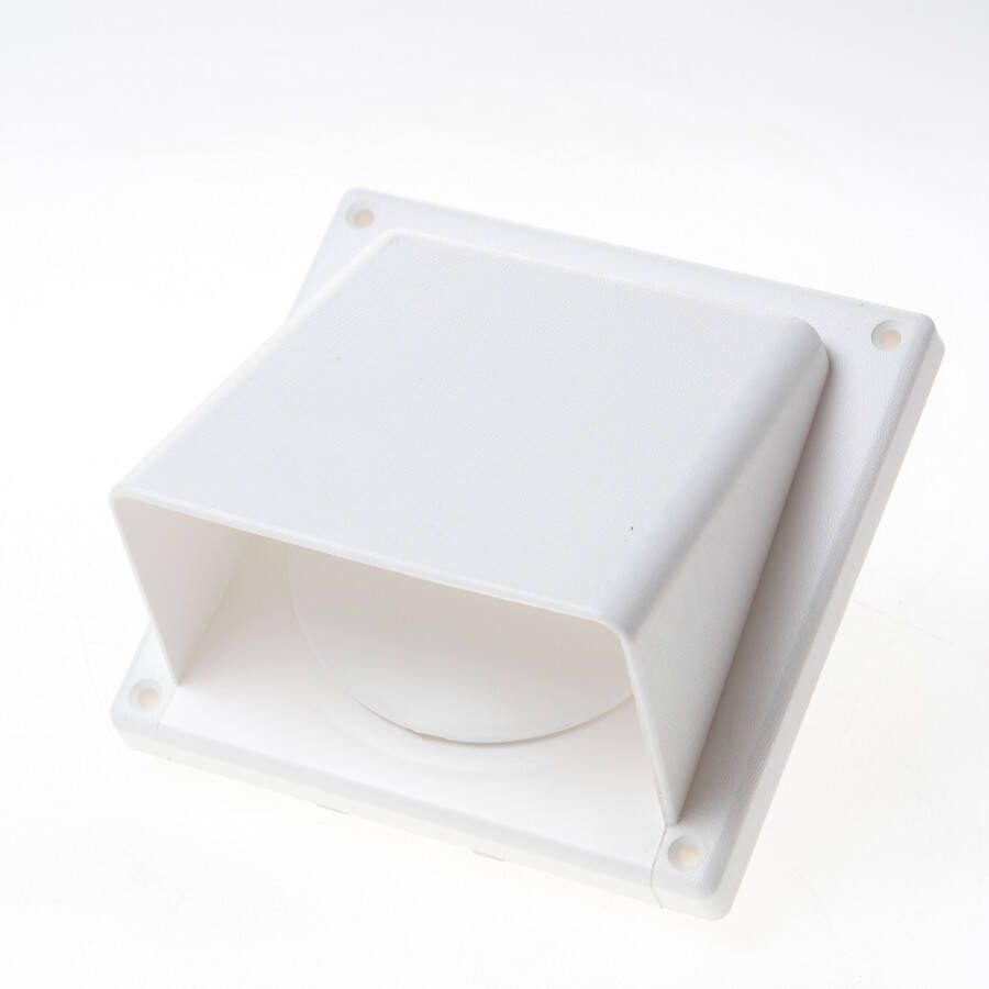 Weckx Kleprooster m.kap wit 100 125mm